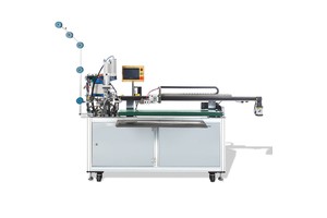 CE ZY Brand Full Auto Nylon Zipper Slider Mounting and Cutting Machine for Luggage and Bag Zipper