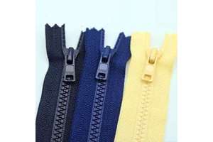 Genuine Eco-Friendly for YKK Yoshida No. 3 Resin Closed End Zipper Plastic Injection Molded for Garments