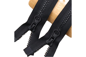 LK Eco-Friendly Auto Lock Close-End Plastic Zipper Slider in Sizes 3# 5# 8# 10# for Jackets Bags Shoes