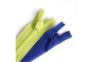 For YKK No. 2 Genuine Plastic Cover Invisible Nylon Zipper for Quilts Clothing Pillows Fabrics
