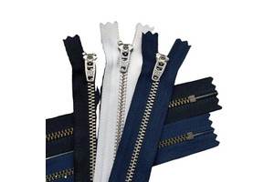 YKK3 No. 4 Brass Closed-end Jeans Zipper with Self-Locking Spring Head Slider Wholesale From Factory Source for Garments