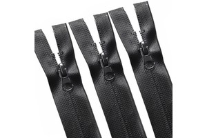 Factory Direct Custom Eco-Friendly Open-End Auto Lock Nylon Zippers 7-Day Sample Lead Time Waterproof for Jeans Home Textiles