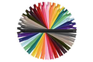 2026 NEW KJ Metal #3 Sewing Invisible Zippers Hidden Open-End Zipper for Dresses and Home Textiles