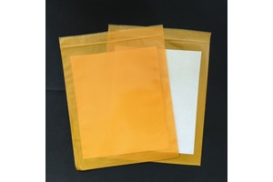 Colored Ziplock Bag with Adhesive Back Mailing Zipper Bags for Documents