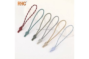 RHC Sports Outdoor Apparel Zipper Pulls with Cool Floral Spotted Rope Speckled Design Durable Luggage Plastic Tabs-Wholesale
