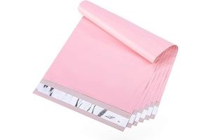 POLYSELLS 10x13 Inches Pink Poly Mailers Strong Adhesive Shipping Envelopes Waterproof Tear-Resistant Mailing Moisture Proof