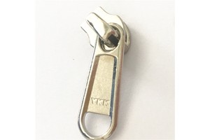 Genuine for YKK No. 5 Nylon Slider Large Quantity Stock RC Nickel Luggage Slider Rectangle Metal Genuine Available for Sale