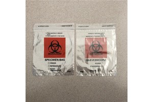 Eco-friendly Customized drugs pills packaging Plastic Biohazard kangaroo bag