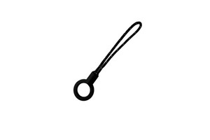 Circle Phone Lanyard DIY Unisex Airplane Buckle USB Flash Drive Strap Hanging Cable Case Plastic Phone Case Strap Zipper Slider