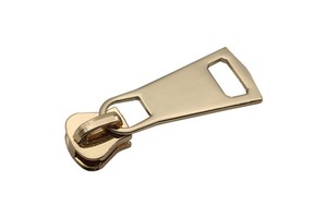 2025 Wholesale Personalized Zipper Custom New Cheap Non Lock Zipper Slider Metal Zip Pulls Metal Zipper Puller For Handbag