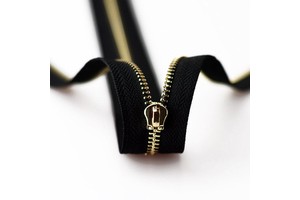 No.5 Multicolor Large Y Teeth Double Slider Luggage Zipper Explosion-Proof Brass Long Zipper for Garments Shoes Metal Zipper