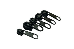 Durable Nickel-Free Metal and Plastic Lockless Zipper Pullers for Shoes and Bags