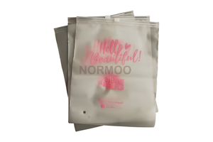 Customized Slider ziplock bag T-shirt clothes Plastic Zipper Bag Transparent Plastic Packing Zipper Bag With Logo For Customize