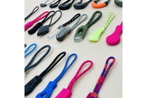 Custom Fashion Multicolor PU Puller String Fashion String Zipper Puller Pull Head for Luggage Backpacks Jacket