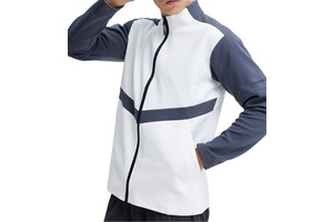 Lightweight Reversible Maternity Jacket Comfortable Hood Colorful Seamless Design Large Pull Head Zipper Slider Convenient for