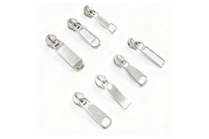 Wholesale Custom High Quality Free Sample Plating Zipper Sliders Zinc Alloy Zipper Puller Zip Sliders