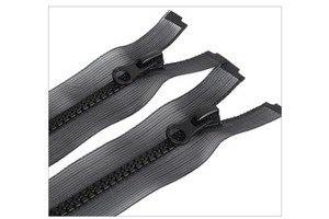 Factory Wholesale 3# Black Mesh Semi-transparent Resin Zipper Plastic Tail-pull Lock Sun-protective Clothing Pull Chain