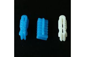 High Quality PE PVC Custom Shapes Colors Auto Lock Sustainable Plastic Zipper Slider Header for Bags and Clothes