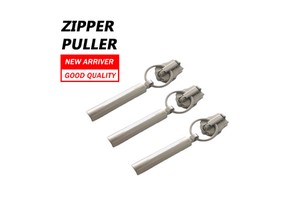 Low Price Lightweight Zinc Alloy Zipper Head High Quality Fashionable Metal Brass Zipper Pull Slider for Handbag
