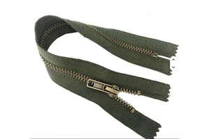 5# Flame Retardant Metal Zipper Fireproof FR Uniform Protective Workwear for Firefighters and Oil Workers for Bags and Shoes