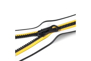 High Quality 5# PU Open End Plastic Zipper Waterproof for Bags Garments Coats