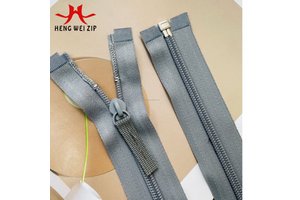 Customized Premium OEKO-TEX Open End NO 7 Nylon Zipper 5 Excellent Zipper Leather Puller Fabric