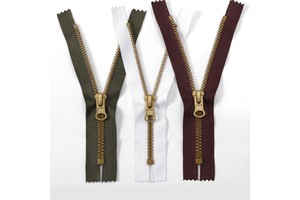 OCO Wholesale Custom 5# Vislon Zipper Cremallera Plastic Resin Zipper Durable Closed Plastic Rubber Zippers for Clothing Pocket