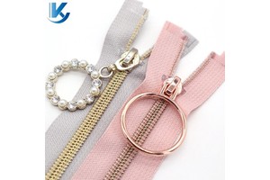 KOUYI 5# Nylon Zipper Bag Zipper Factory Wholesale Plastic Zipper Imitation Metal Teeth Plastic Zipper