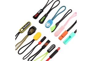Rapid Custom Colorful Soft PVC Zipper Pull Clothing Rubber Plastic Silicone Cord Zip Pullers