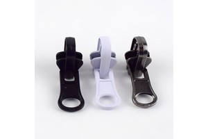 Deepeel AP603 3# 5# 8# Zippers Puller DIY Reversible Double Side Zip Head for Resin Zipper Repair Accessories Zipper Slider