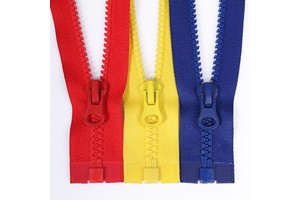 High Quality Free Sample 3# 5# 8# Open End Resin Zipper