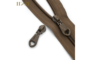 DIY Handbag Hardware Accessories Heart Pull Sliders Coffee Color Zipper Slider Puller