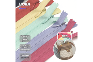 Wholesale Nylon Closed End Self-locking Hidden Zipper High Quality Invisible Zipper for Clothing Home Textile