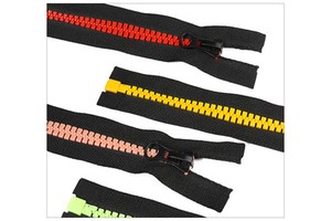 Factory Wholesale 3#5#8#new Wave Tooth Resin Zip Open End Plastic Zip Luggage Down Jacket Zipper