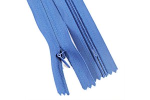 High Quality Nylon Invisible Zipper with Open End Custom Length for Designer Dresses Garments Bags Shoes