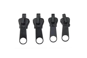 DAWEI Factory Wholesale Custom Black Metal Non-Lock Zipper Sliders for Bags Rectangle Multistyle Conventional Design 8# Sizes
