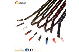 Factory Direct Sales 5# Nylon Reverse Color Coil Show Silver Teeth Widely Used Nylon Fashion Zipper